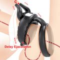 Vibrating Cockring Delay Massager
