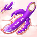 3-in-1 Rabbit Female Vibrator