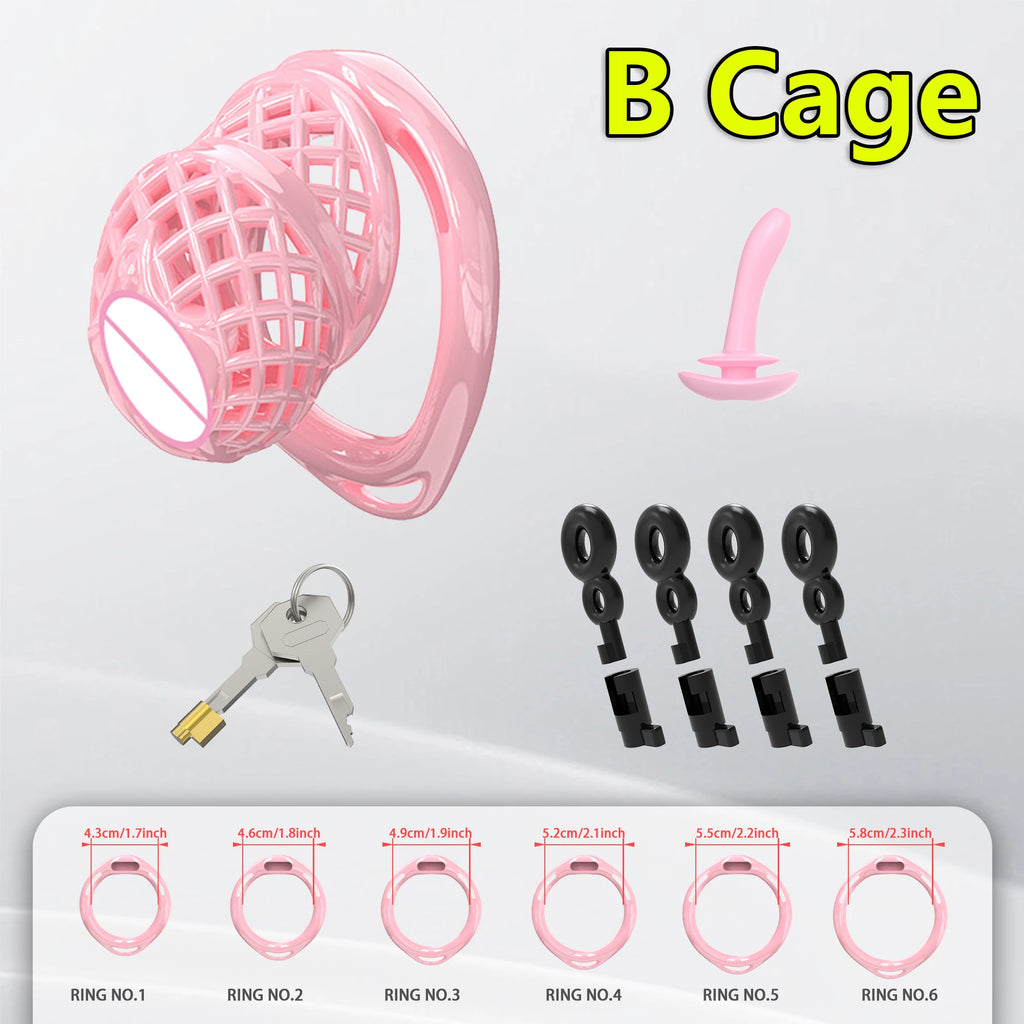 Lightweight Male Chastity Cage