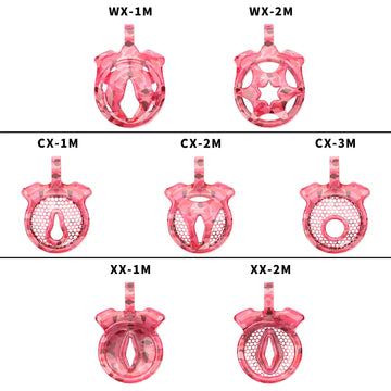 Invisible Male Chastity Cage