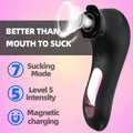 Rose Suction Silicone Vibrator
