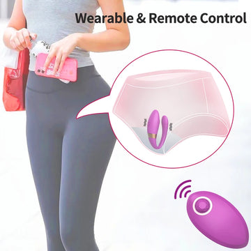 Wearable U-Shaped G-Spot Vibrator