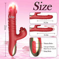 Telescopic Rotating Rabbit Vibrator