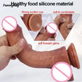 Realistic Silicone Strap-On Dildo