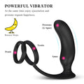 Male Prostate Massage Vibrator Silicone Stimulator for Men