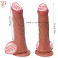 Liquid Silicone Suction Dildo
