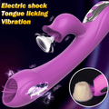 Dual-Tongue Clitoral Vibrator
