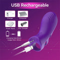 Silicone Finger G-Spot Vibrator