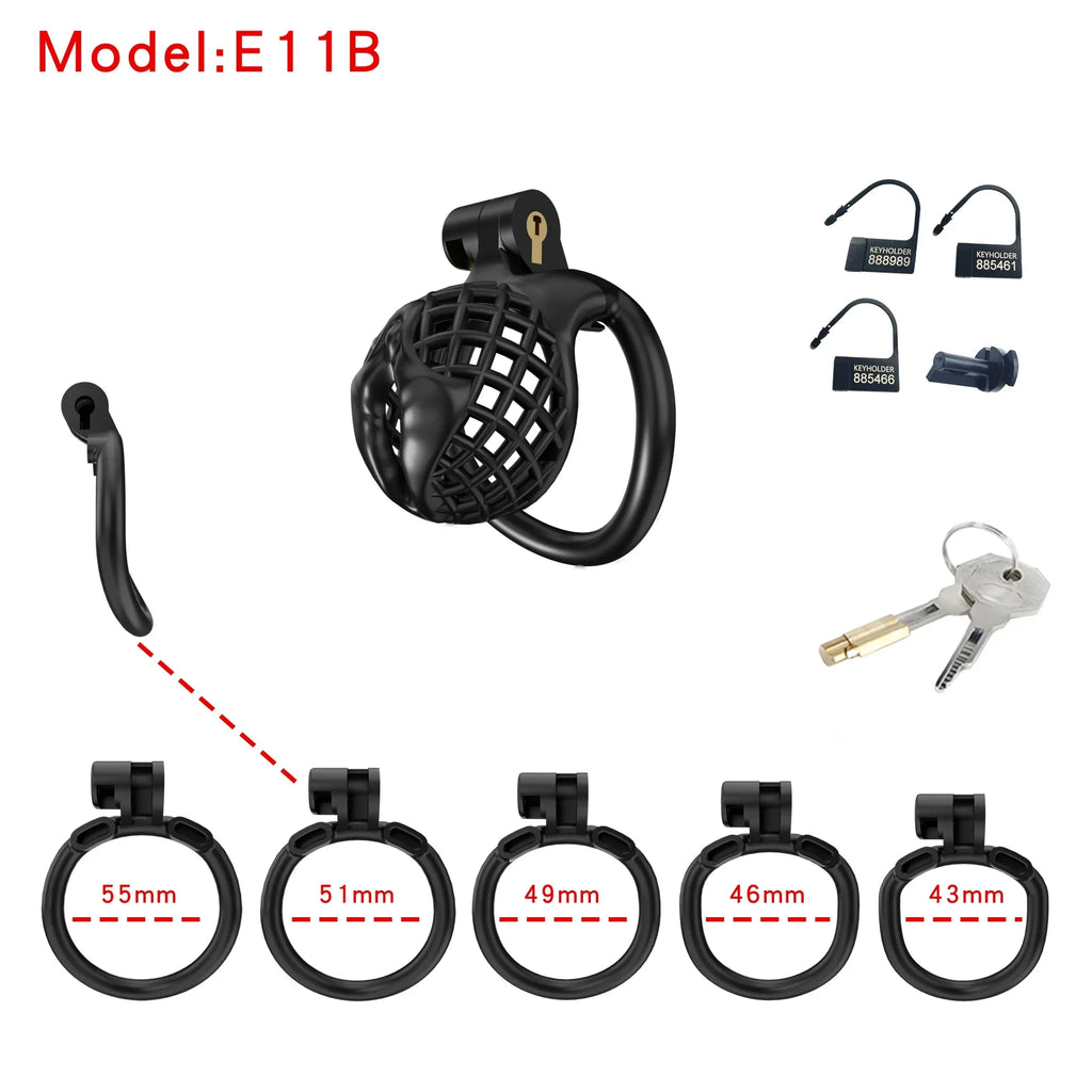 Lightweight Pink Chastity Cage