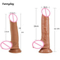 Realistic Silicone Strap-On Dildo