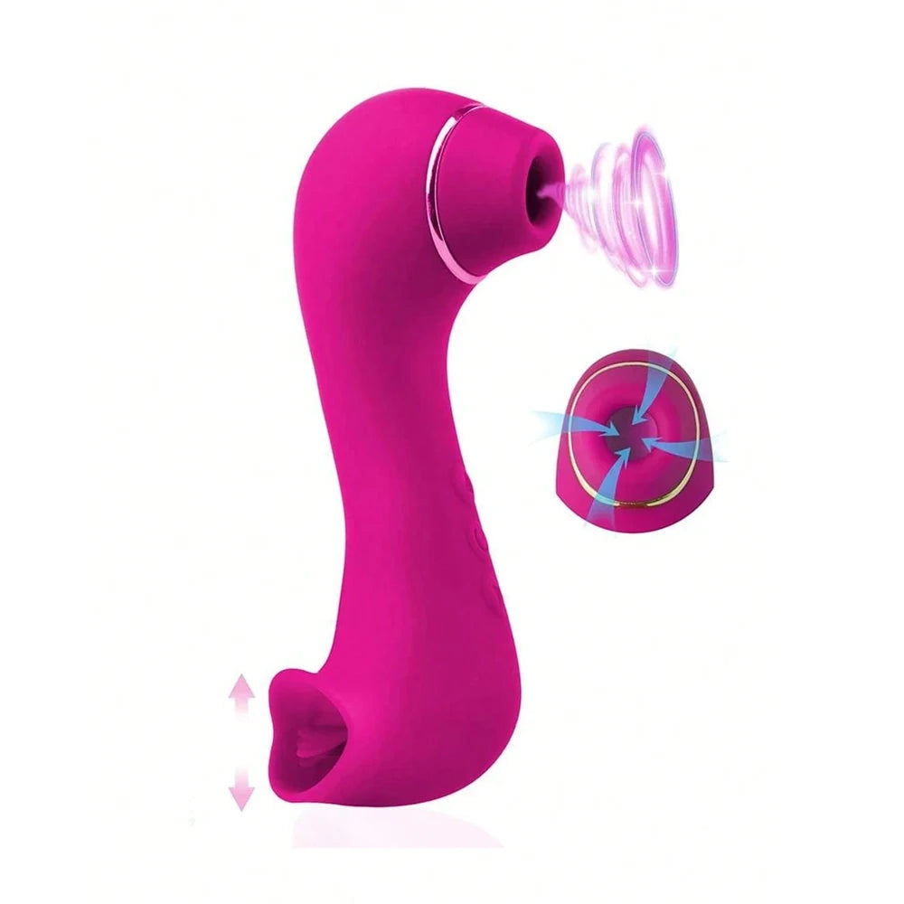 Non-Contact Suction Female Vibrator