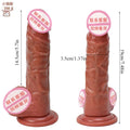 Liquid Silicone Suction Dildo