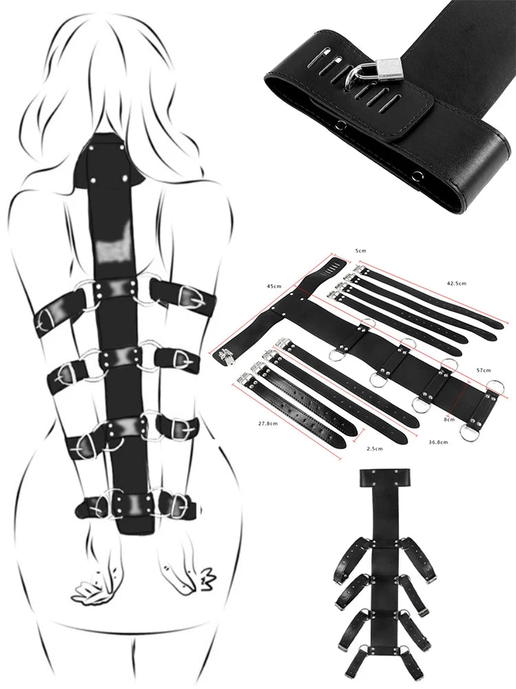 Bondage Kit with Restraints for Couples