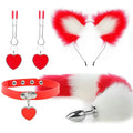 Fox Tail Anal Butt Plug Set