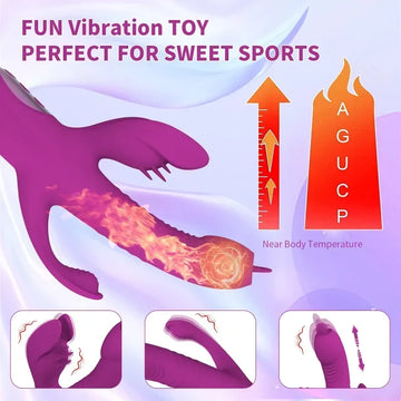 3-in-1 Telescopic Vibrator