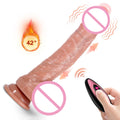 Silicone Vibrating Dildo with Heating