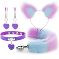 Fox Tail Anal Butt Plug Set