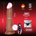 Telescopic Rotating Dildo
