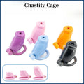 BDSM Chastity Cage Dildo