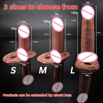 Silicone Penis Enlargement Sleeve