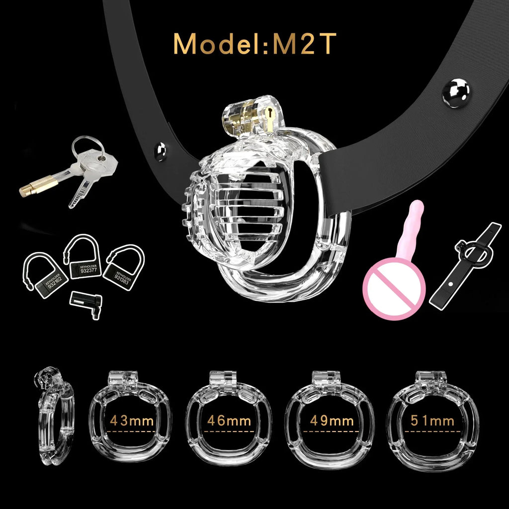 Wearable Chastity Lock Cage