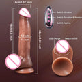 Telescopic Rotating Dildo