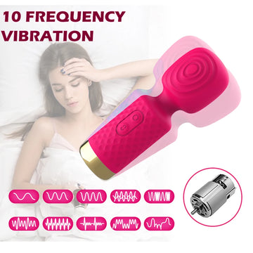 Mini Clitoral Wand Vibrator