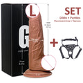 Gelugee Realistic Silicone Dildo