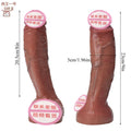 Liquid Silicone Suction Dildo