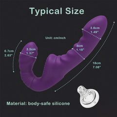 where to buy safe sex toys Vibrating Silicone Strapless Strap on Dildo 6 Inches Insertable – Bikini  Vegas main image 1