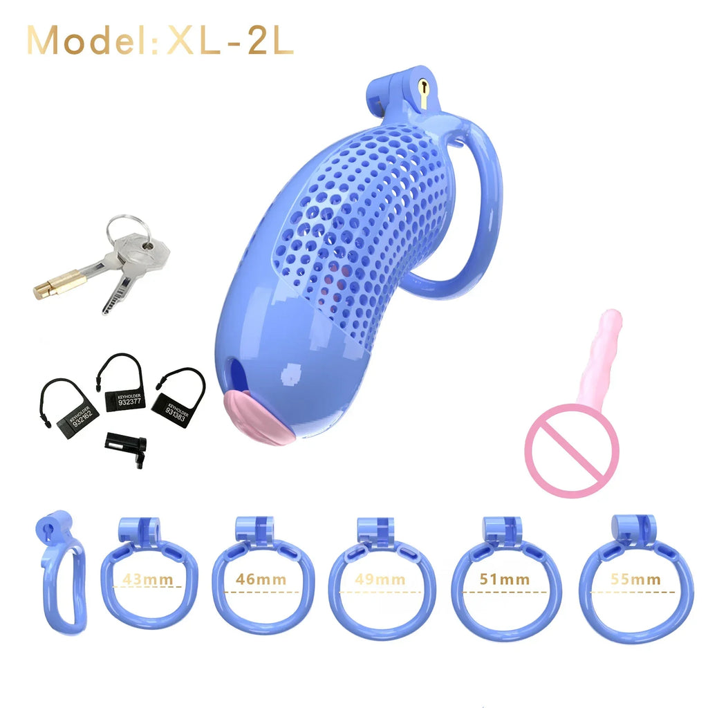Pink Male Chastity Cage