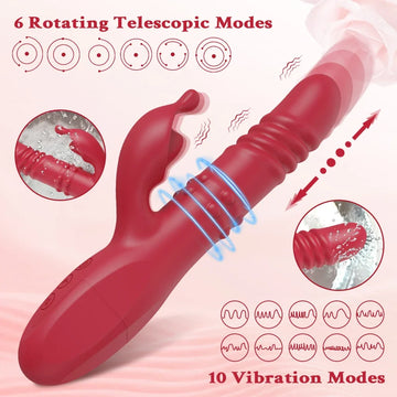 Rabbit Thrusting G-Spot Vibrator