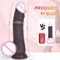 Realistic Telescopic Heating Dildo