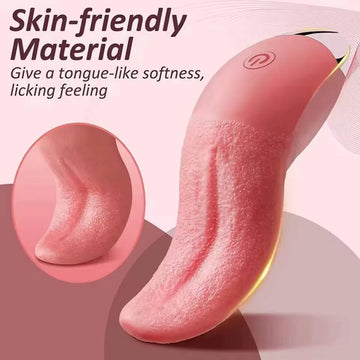 Tongue Licking Clitoral Vibrator