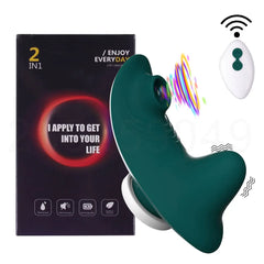 2-in-1 Clit Sucker Vibrator