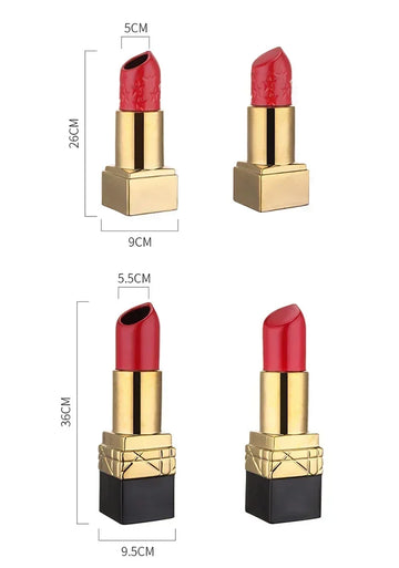 Lipstick Shape Ceramic Vase