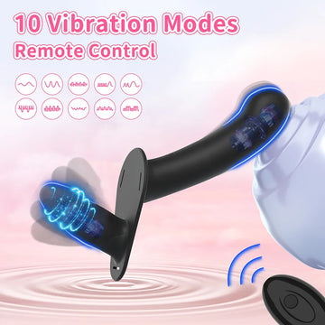 Double-Head Strap-On Vibrator