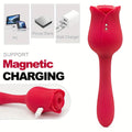 2-in-1 Rose Vibrator for Women