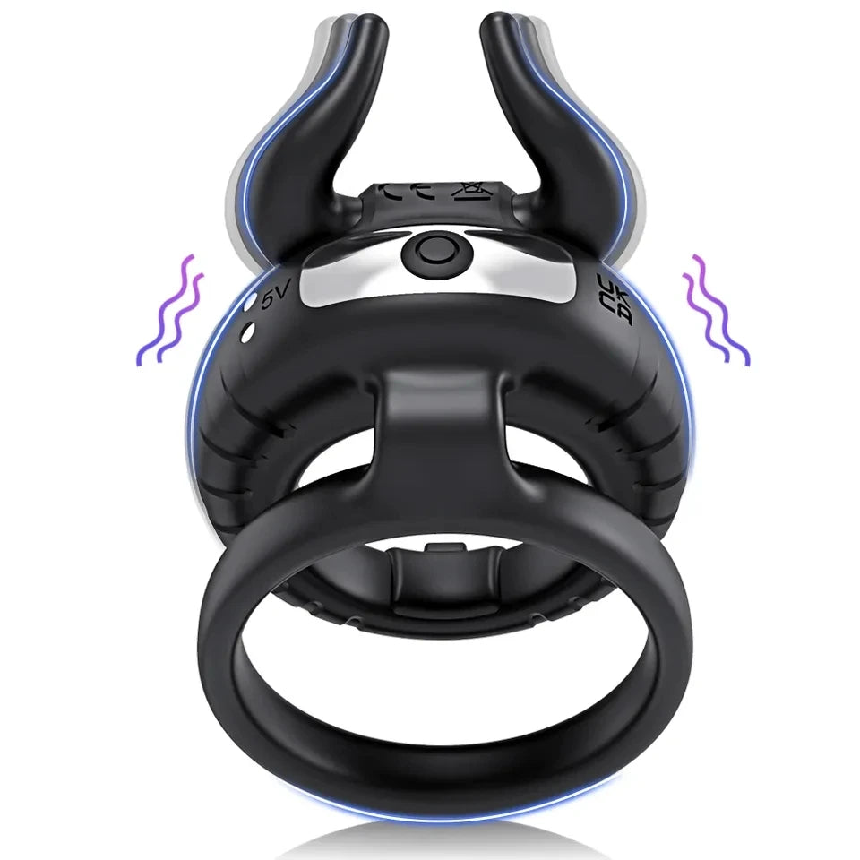 Vibrating Cockring Delay Massager