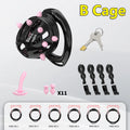 Male Chastity Cage Set