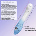 Telescopic Heated Vibrator