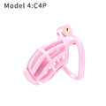 Honeycomb Pink Chastity Cage