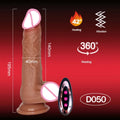 Telescopic Rotating Dildo
