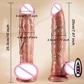 Realistic Telescopic Heating Dildo