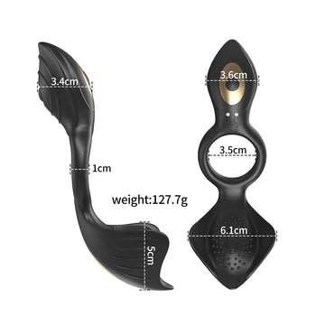 2-in-1 Prostate Vibrator Ring