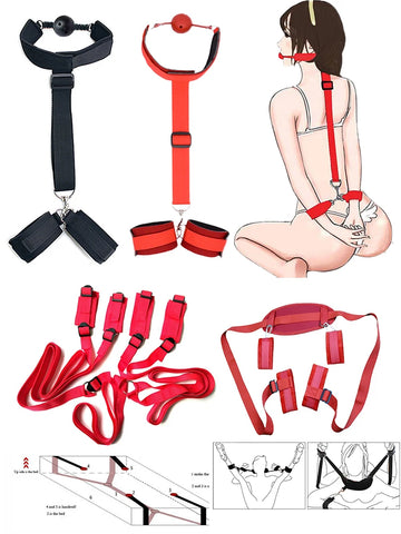 Bondage Kit with Restraints for Couples