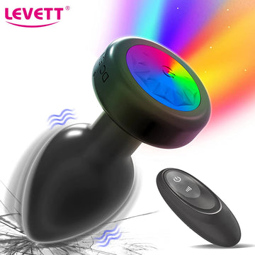 LED Wireless Butt Plug Vibrator