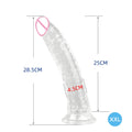 6-Size Realistic Strap-On Dildo