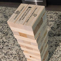 48-Piece Wooden Tumble Tower
