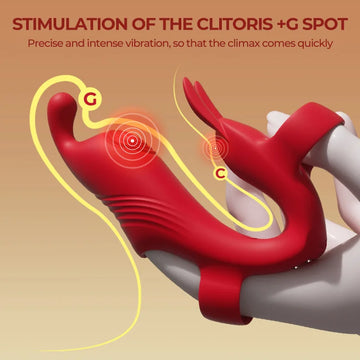 Clitoral G-Spot Finger Vibrator